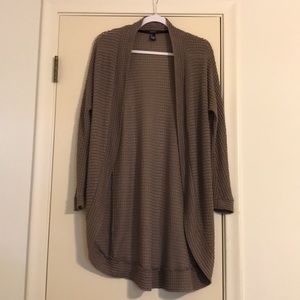 forever 21 small brown cardigan